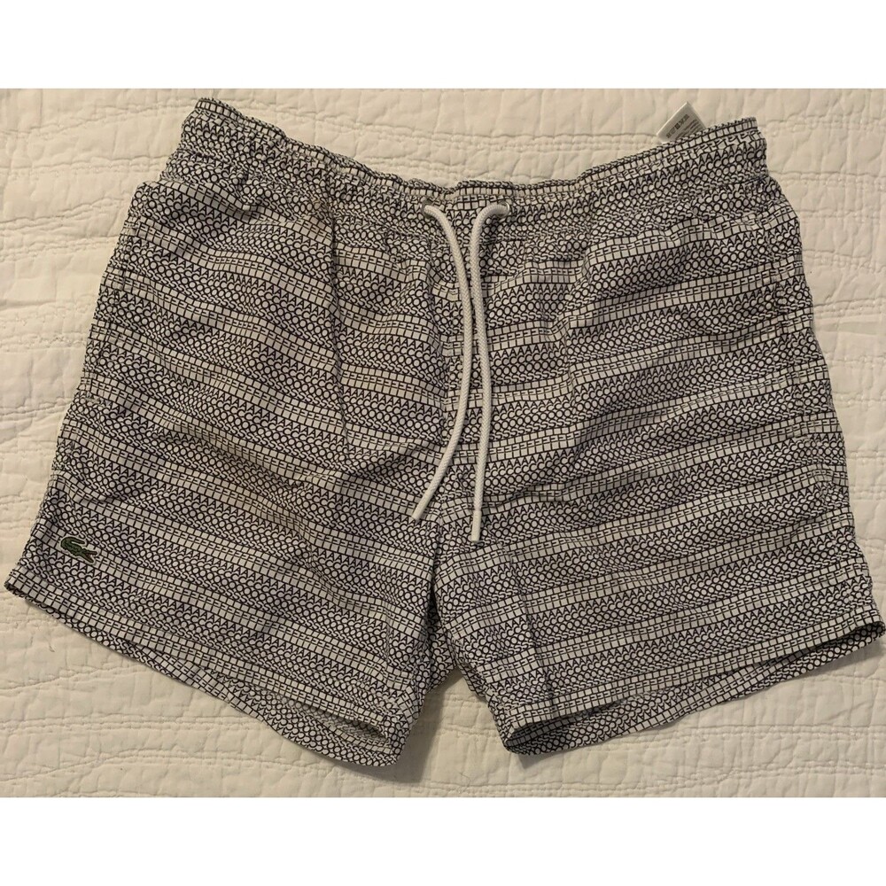 Lacoste men's swim shorts, size M
